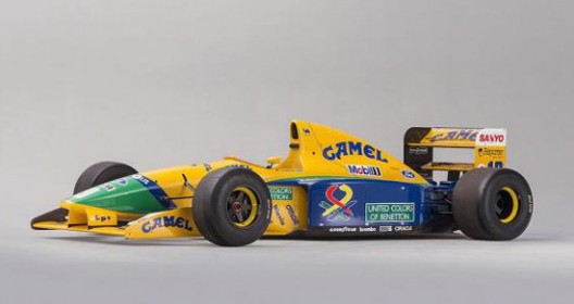 Michael Schumacher F1 Benetton Car On Auction