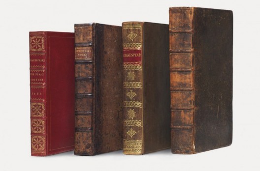 Christie's Offers First Four Folios Of Shakespeares Collected Works