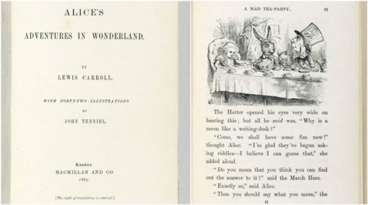 First Edition of Alice in Wonderland Could Fetch $2,9 Million At Auction