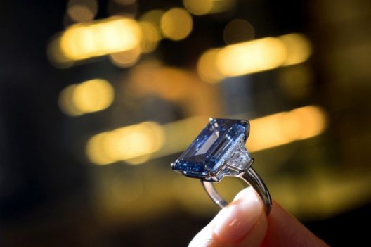 'Oppenheimer Blue' Diamond Sold For Record $57.5 Million