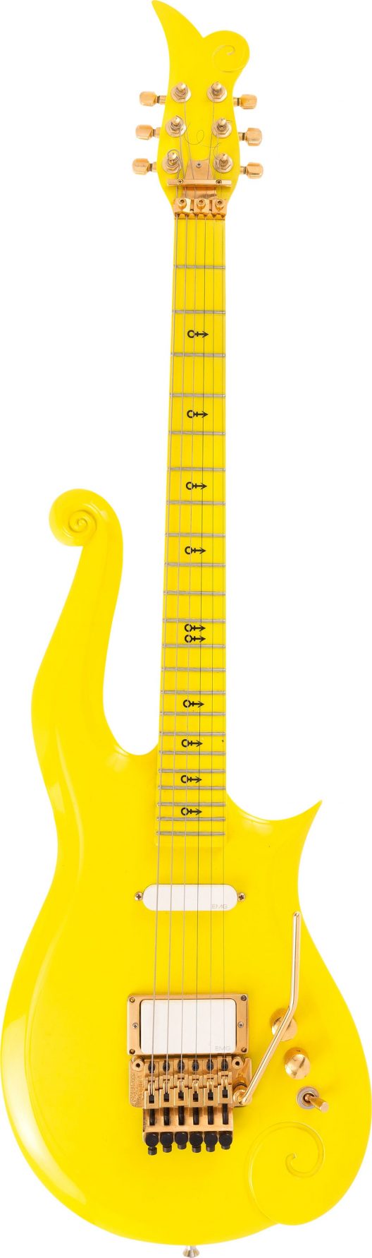 Heritage Auctions To Offer Prince’s Iconic Yellow Cloud Guitar