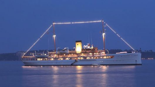 SS Delphine – 1921 Historic Steam-Powered Super Yacht  On Sale