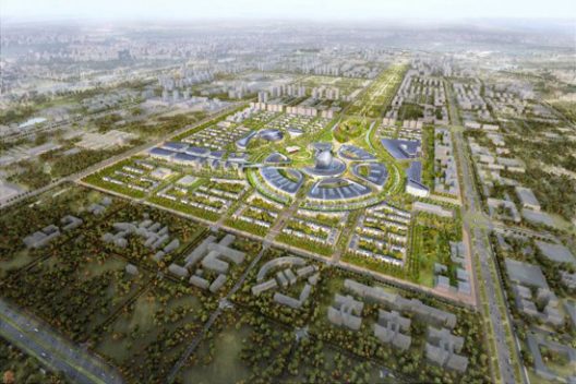Futuristic City In Kazakhstan