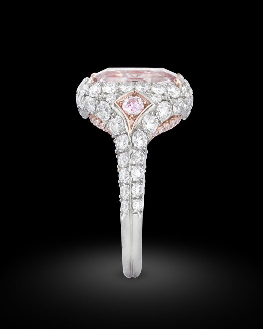 5.25-Carat Fancy Pink Diamond Ring On Sale For $4.95 Million