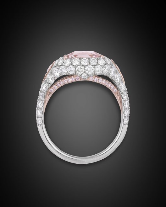 5.25-Carat Fancy Pink Diamond Ring On Sale For $4.95 Million