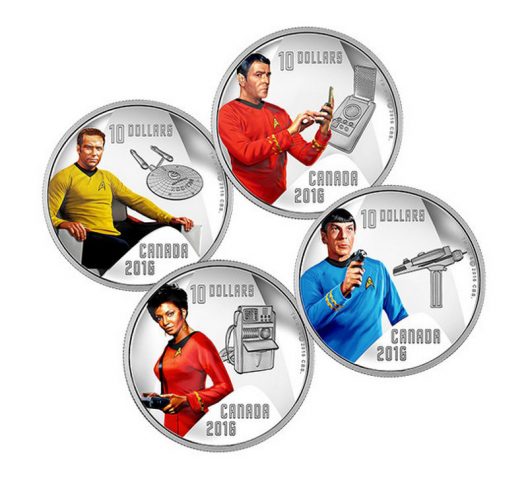 Royal Canadian Mint Celebrates the 50th Anniversary of Star Trek With Special Coin Collection