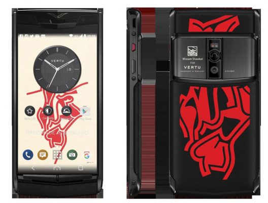 Vertu Teamed Up With Wissam Shawkat For Bespoke Phone Design