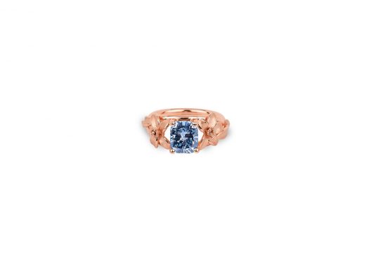 The Jane Seymore - 2.08 Carat Fancy Vivid Blue Diamond