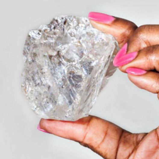 Worlds Largest Uncut Diamond