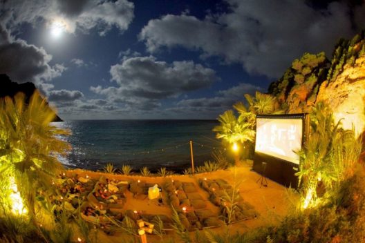 Ibizas Amante Boasts World's Most Beautiful Open Air Cinema