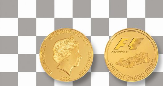 F1 Gold Coin