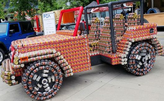 Jeep Of Cans