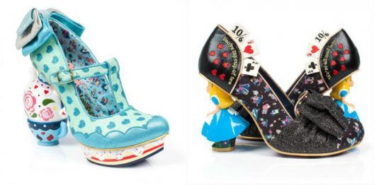 Irregular Choice's Alice in Wonderland Shoe Collection