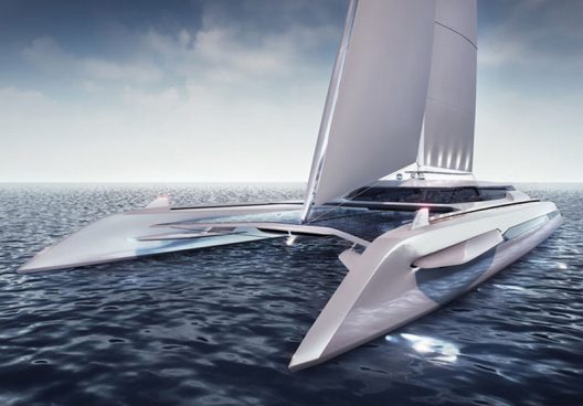 Eco Catamaran Concept by Rene Gabrielli