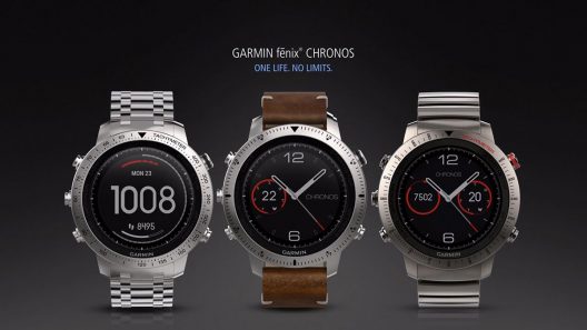 Garmin's New fenix Chronos GPS Watch