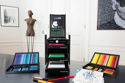 Karl Lagerfeld’s Set of Faber-Castell Color Pencils Will Cost You $2,850