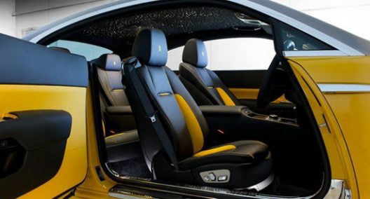 Rolls-Royce Wraith Golden Yellow