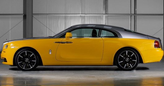 Rolls-Royce Wraith Golden Yellow