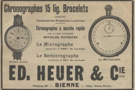 TAG Heuer Carrera Mikrograph Watch 100th Anniversary
