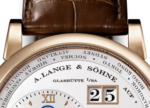 A. Lange & Söhne Lange 1 Time Zone Honey Gold