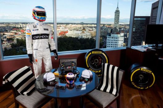 McLaren-Honda Formula 1 Themed Suite at Hilton Mexico City Reforma