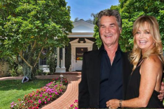 Kurt Russell and Goldie Hawn's Pacific Palisades Mansion