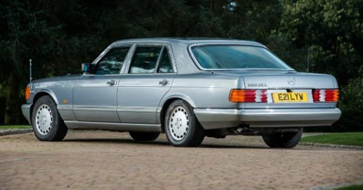 King Hussein's Armored Mercedes