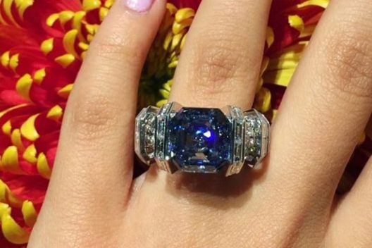 “The Sky blue diamond” Ring Could Fetch $25 Million At Auction