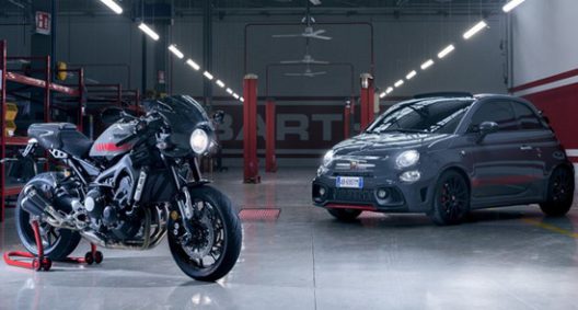 Abarth 695 Tributo XSR In Honor of Yamaha XSR 900