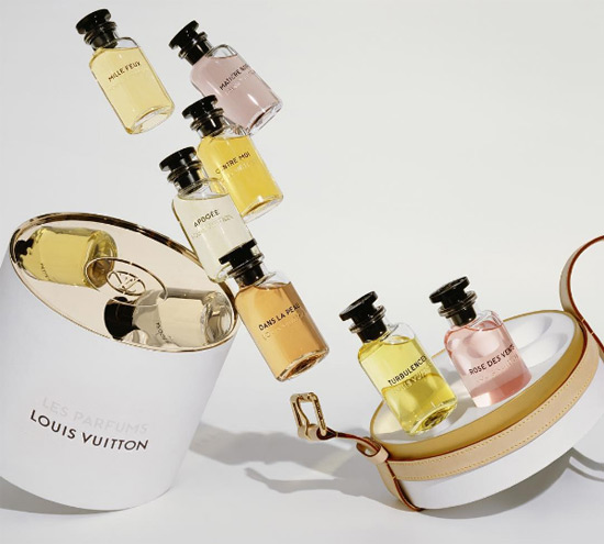 Louis Vuitton Fragrances on Trunk #LouisVuitton #LV #Fragrances