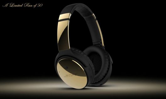 ColorWare’s Bose QC35 Headphones In 24K Gold