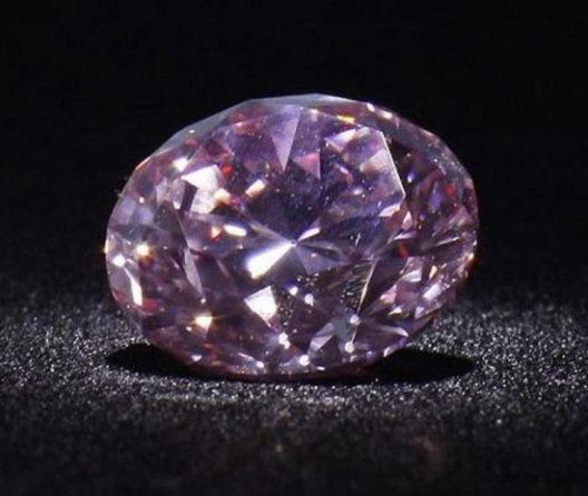 Pink Diamond At Auction In Hong Kong