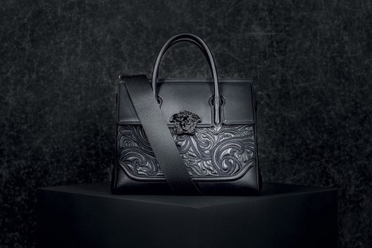 Versace’s New Baroque Embroidered Palazzo Empire Bag