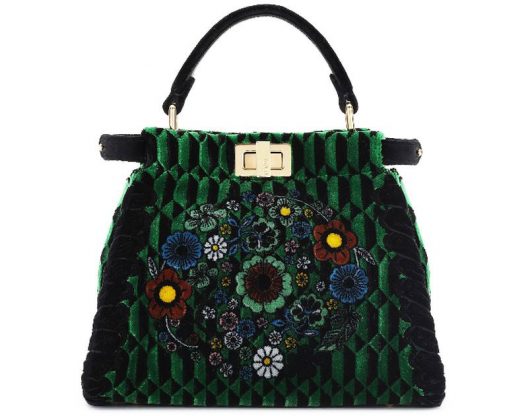 Fendi Launches Limited Edition Singapore-Only Mini Peekaboo In Velvet