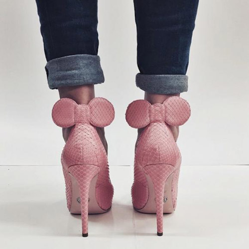 Image result for MINNIE MOUSE HEELS