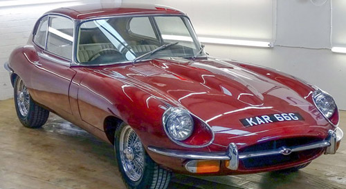1969 Jaguar E-Type With 2,735 km On Sale