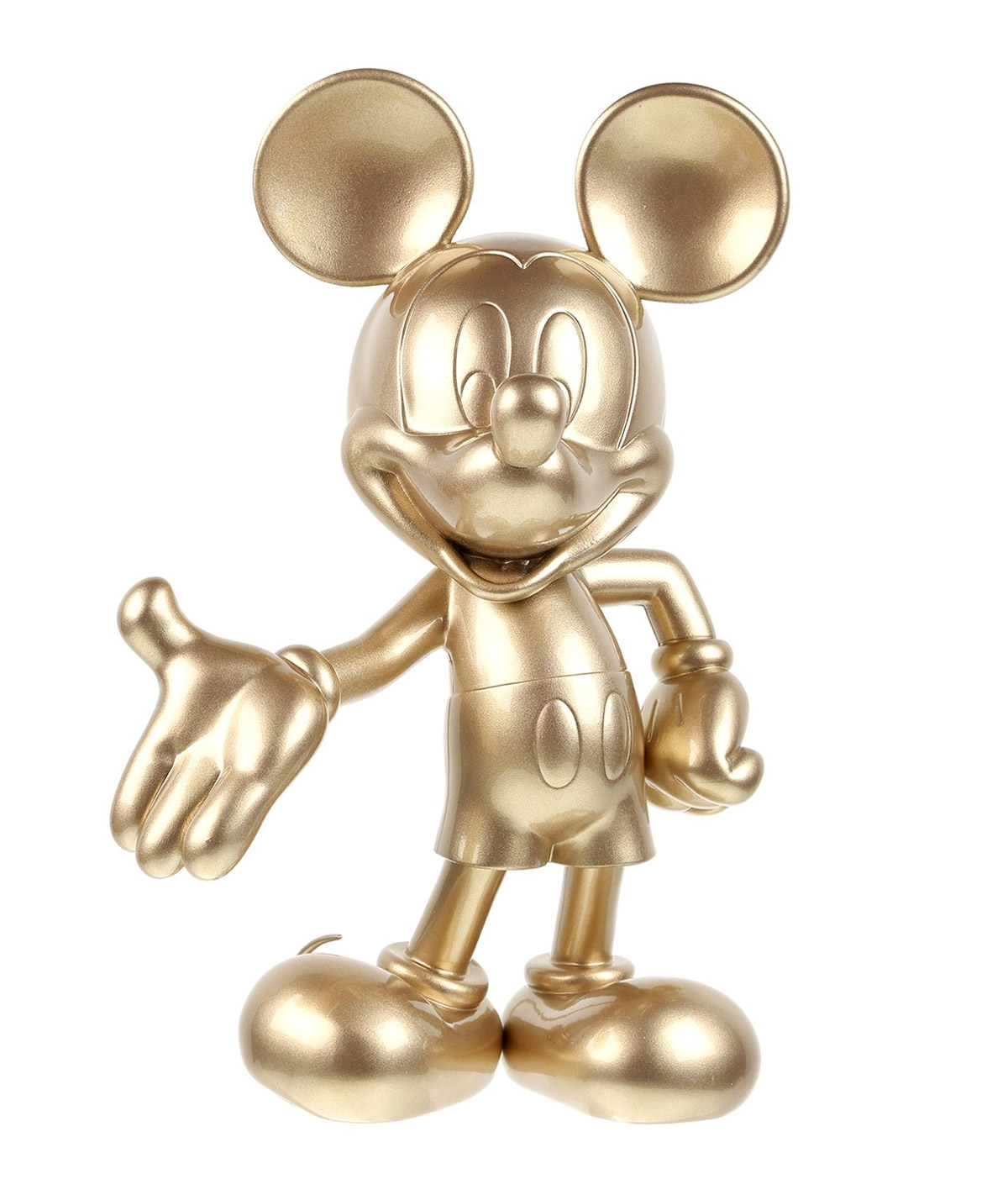Disney Mickey Mouse 2 Keramik Espressotassen Micky Maus gold