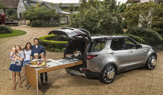 Land Rover’s Kitchen On Wheels For Chef Jamie Oliver