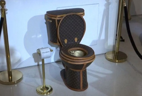Would You Sit On Louis Vuitton’s Toilet Worth $100,000?