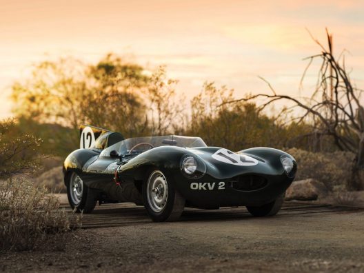1954 Jaguar D-Type Works OKV 2 Soon To Be Auctioned