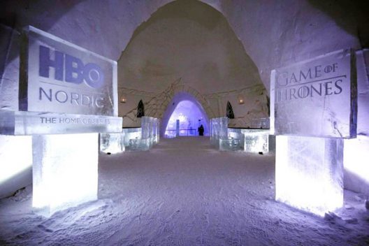 Ice Hotel Dedicated To “Games of Thrones” Theme Opened In Finland