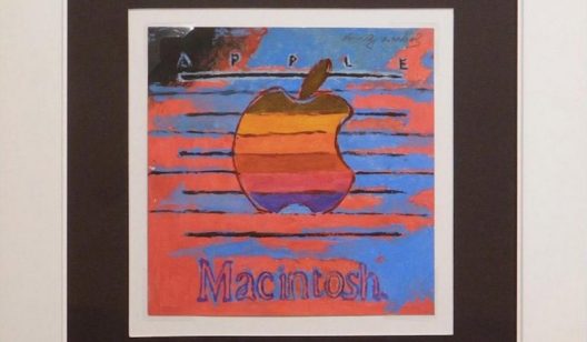 Andy Warhol’s Painting Of Early Apple Macintosh Logo Could Fetch $30,000