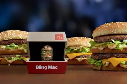 McDonald’s Diamond Big Mac Ring for Valentine’s Day