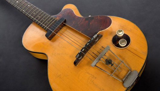 George Harrison’s First Electric Guitar At Auction