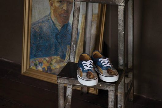 Masterpiece Of Famous Van Gogh On Sneakers