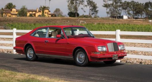Bentley Turbo RL Empress II Coupe Goes Under The Hammer