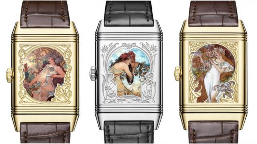 Three New Versions Of Jaeger-LeCoultre Reverso Tribute Enamel Watch As Tribute To Alfons Mucha