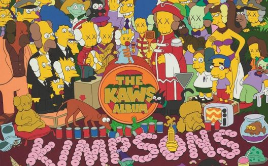 Kaws’ Simpsons Themed Painting Sold For $14,7 Million