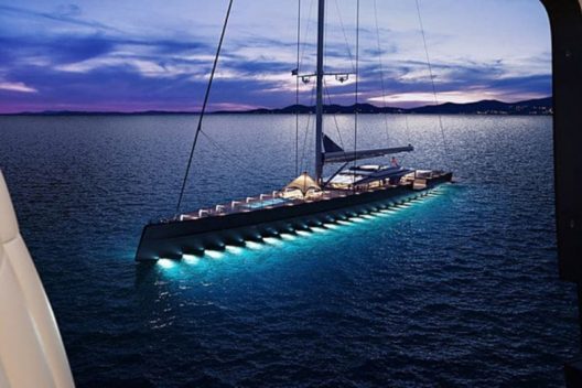 Yacht As Refreshment For The Eyes