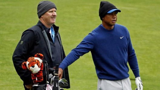 Tiger Woods’ Fan Paid $75,000 To Be His Caddie For One Day
